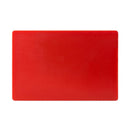 Hygiplas Extra Thick Low Density Chopping Board Red - 450x300x20mm DM004