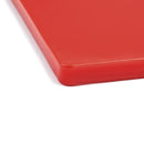 Hygiplas Extra Thick Low Density Chopping Board Red - 450x300x20mm DM004