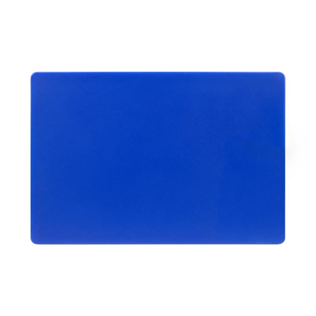 Hygiplas Extra Thick Low Density Chopping Board Blue - 450x300x20mm DM005