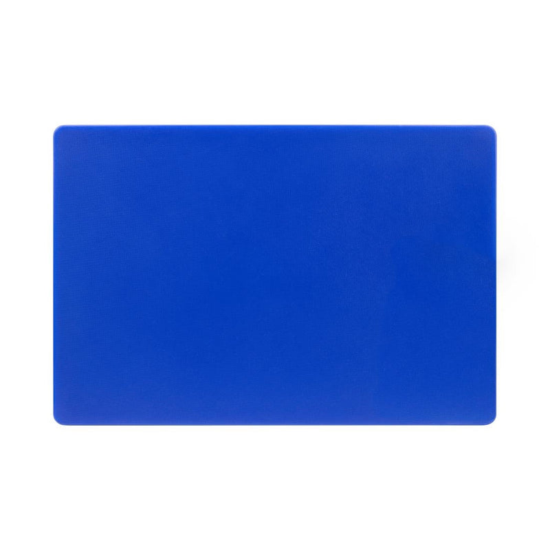 Hygiplas Extra Thick Low Density Chopping Board Blue - 450x300x20mm DM005