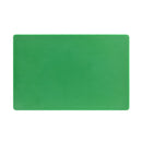 Hygiplas Extra Thick Low Density Chopping Board Green - 450x300x20mm DM006