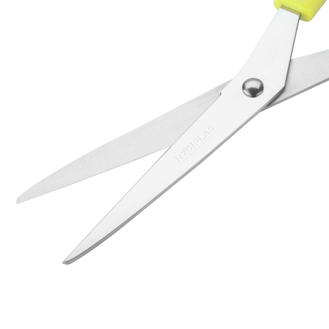 Hygiplas Colour Coded Yellow Scissors DM038