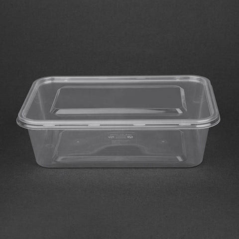 Fiesta Recyclable Medium Plastic Microwave Containers DM182