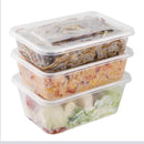 Fiesta Recyclable Medium Plastic Microwave Containers DM182