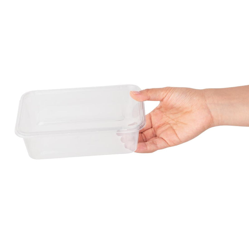 Fiesta Recyclable Medium Plastic Microwave Containers DM182