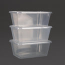 Fiesta Recyclable Large Plastic Microwave Containers DM183