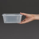 Fiesta Recyclable Large Plastic Microwave Containers DM183