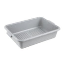 Vogue Plastic Perforated Storage Box Grey DN583