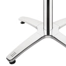 Bolero Aluminium Four Leg Table Base DN641