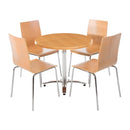 Bolero Aluminium Four Leg Table Base DN641