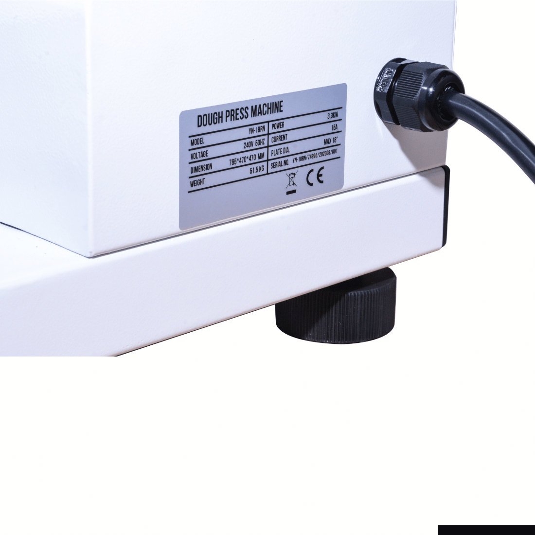 Tyrone Round Dough Press - DP-18S