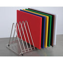 Hygiplas Heavy Duty Chopping Board Rack Stainless Steel 10 slots DP037