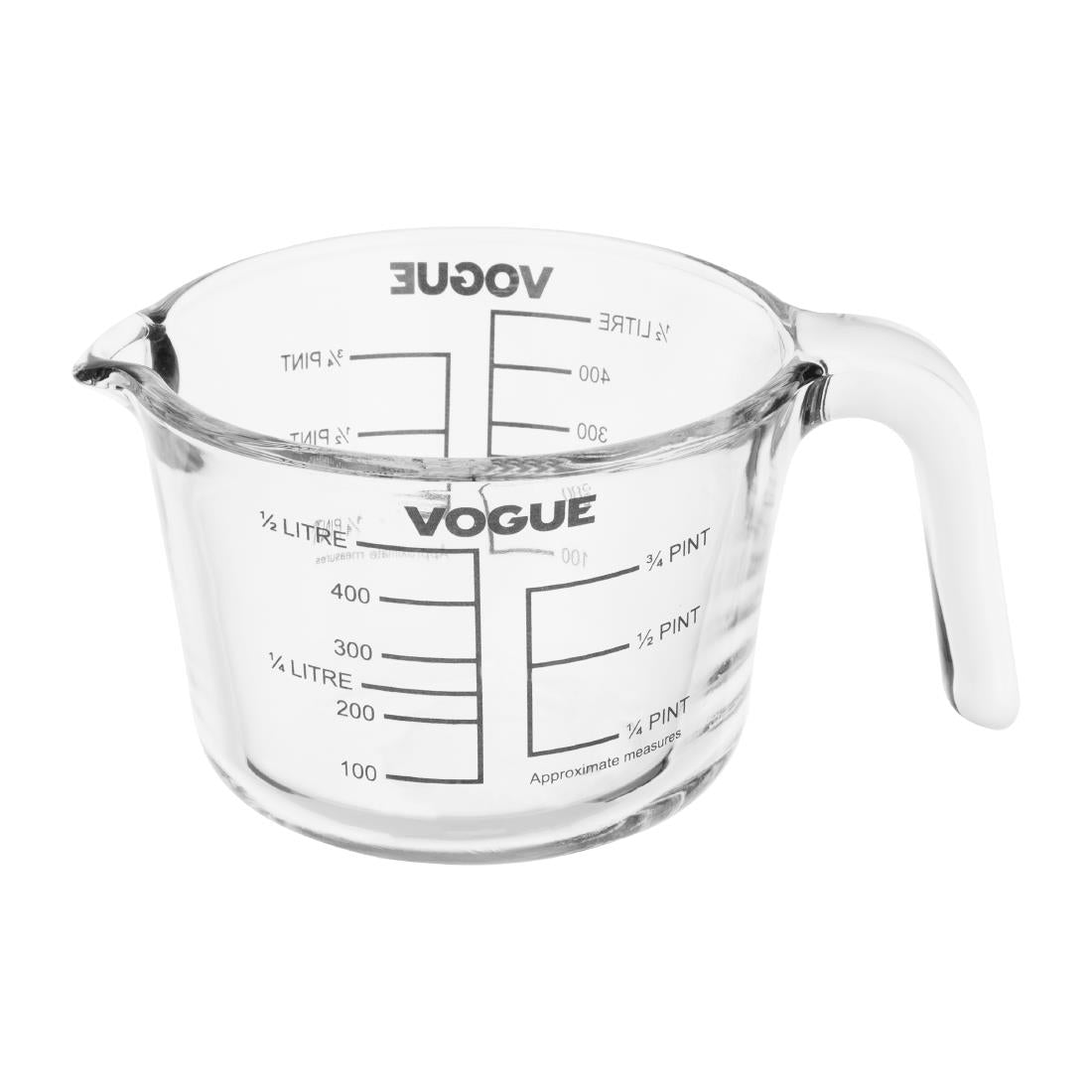 Vogue Glass Measuring Jug - 500ml DP116