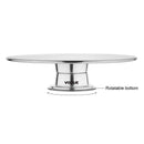 Vogue St/St Rotating Cake Stand 30cm DP238