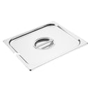 Vogue St/St GN Notched Lid - 2/3 DP252