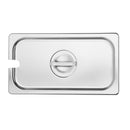 Vogue St/St GN Notched Lid - 1/3 DP253