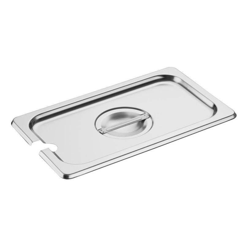 Vogue St/St GN Notched Lid - 1/4 DP254