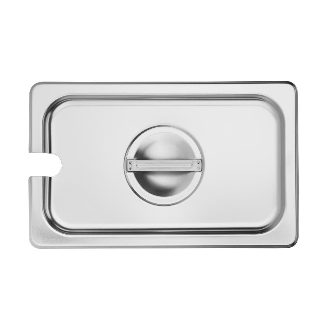 Vogue St/St GN Notched Lid - 1/4 DP254