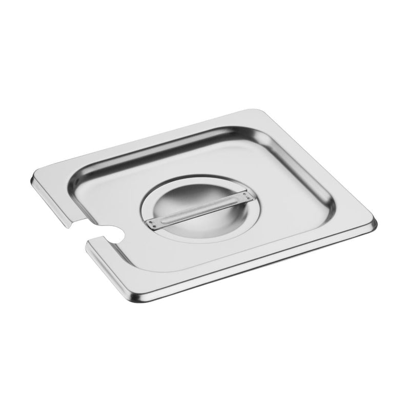 Vogue Notched Lid St/St - GN 1/6 DP255