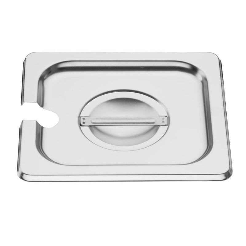 Vogue Notched Lid St/St - GN 1/6 DP255