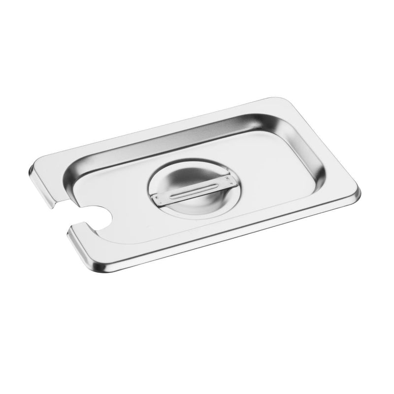 Vogue Notched Lid St/St - GN 1/9 DP256