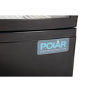 Polar C-Series Energy Efficient Curved Door Display Fridge Black - 86Ltr CX574-A