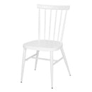 Bolero Windsor Aluminium White Chairs White (4 Pack) DP718