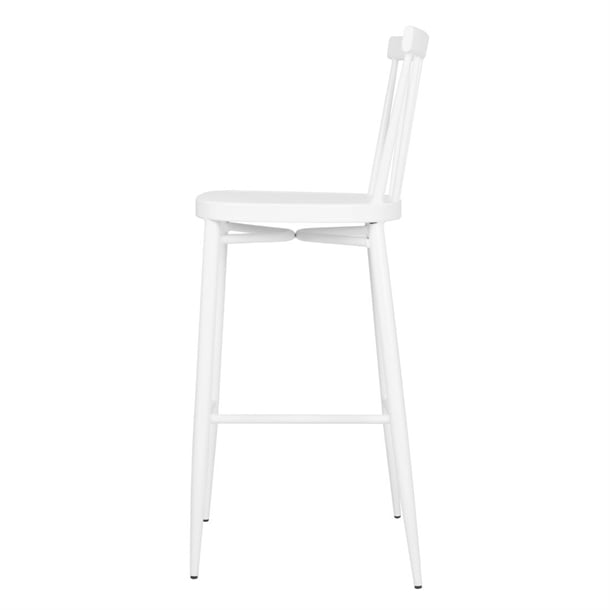 Bolero Windsor Aluminium White High Stools (2 Pack) DP719