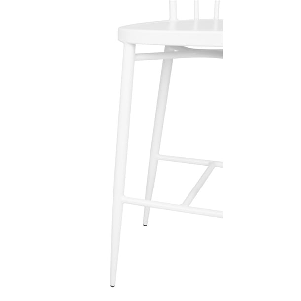 Bolero Windsor Aluminium White High Stools (2 Pack) DP719