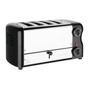 Rowlett Esprit 4 Slot Toaster Jet Black with Elements & Sandwich Cage CH183-A