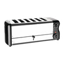 Rowlett Esprit 6 Slot Toaster Jet Black with Elements & Sandwich Cage CH187-A