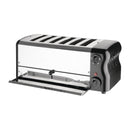 Rowlett Esprit 6 Slot Toaster Jet Black with Elements & Sandwich Cage CH187-A