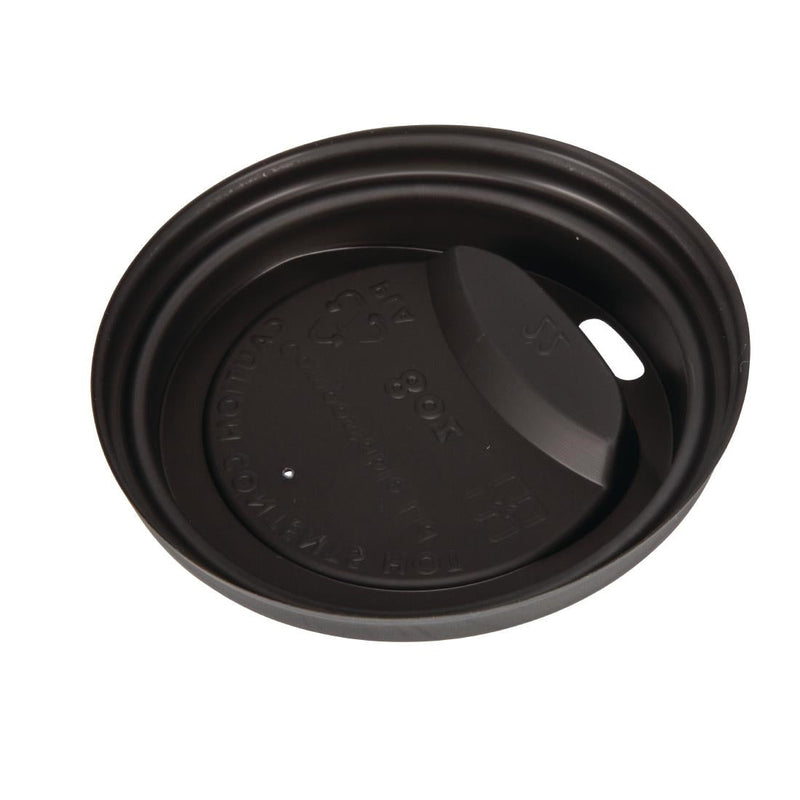 Fiesta Compostable Hot Cup Lids 225ml Pack of 50 DS054