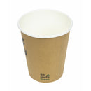 Fiesta Compostable Hot Cups Single Wall 225ml Pack of 50 DS057