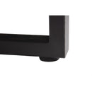 Bolero Acacia Wood and Steel Rectangular Industrial Table 1800mm DS157