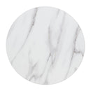 Bolero Pre-drilled Round Table Top Marble Effect 600mm DT445