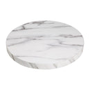 Bolero Pre-drilled Round Table Top Marble Effect 600mm DT445