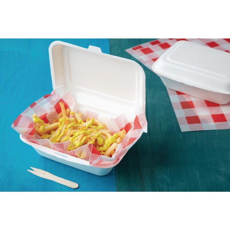 Fiesta Compostable Biodegradable Disposable Wooden Chip Forks (Pack of 1000) CD901