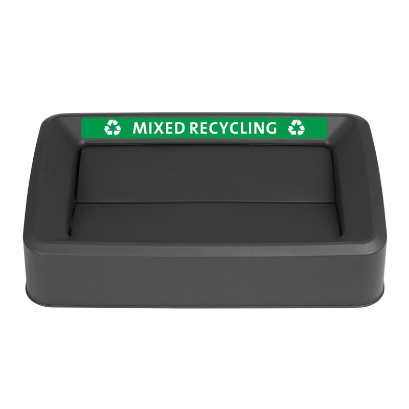 Jantex 60/80Ltr Slim Bin Lid Black DX179