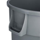 Jantex Heavy-Duty Round Bin Grey 160Ltr DX498