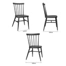 Bolero Windsor Aluminium Black Chairs (4 Pack) DX686