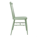Bolero Windsor Aluminium Green Chairs (4 Pack) DX687