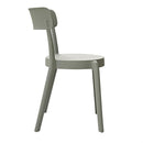 Bolero Mila Café Chairs Moss Grey (2 Pack) DX974