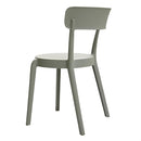 Bolero Mila Café Chairs Moss Grey (2 Pack) DX974