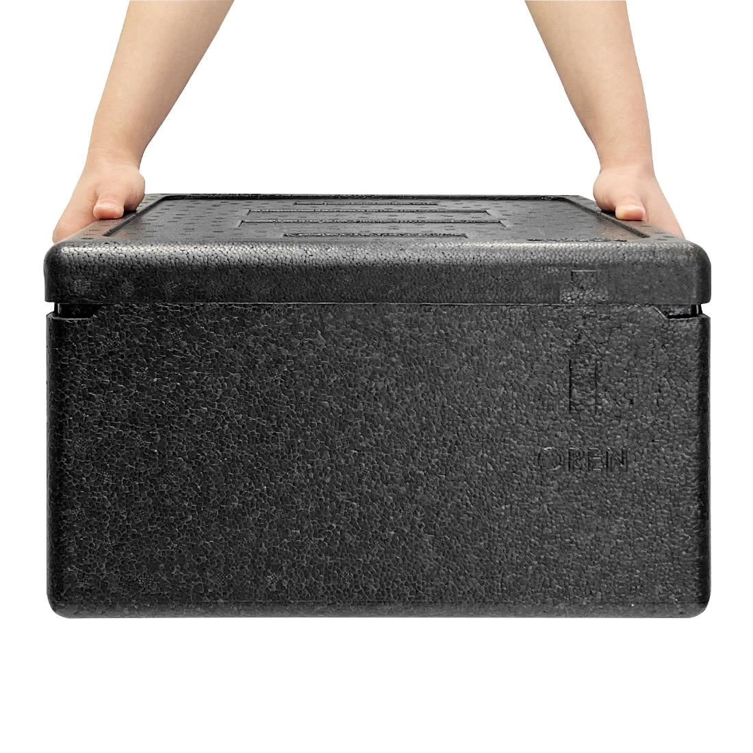 Vogue Insulated EPP Pizza Storage & Food Transport Box 22Ltr 4 Pizza Capacity DX992