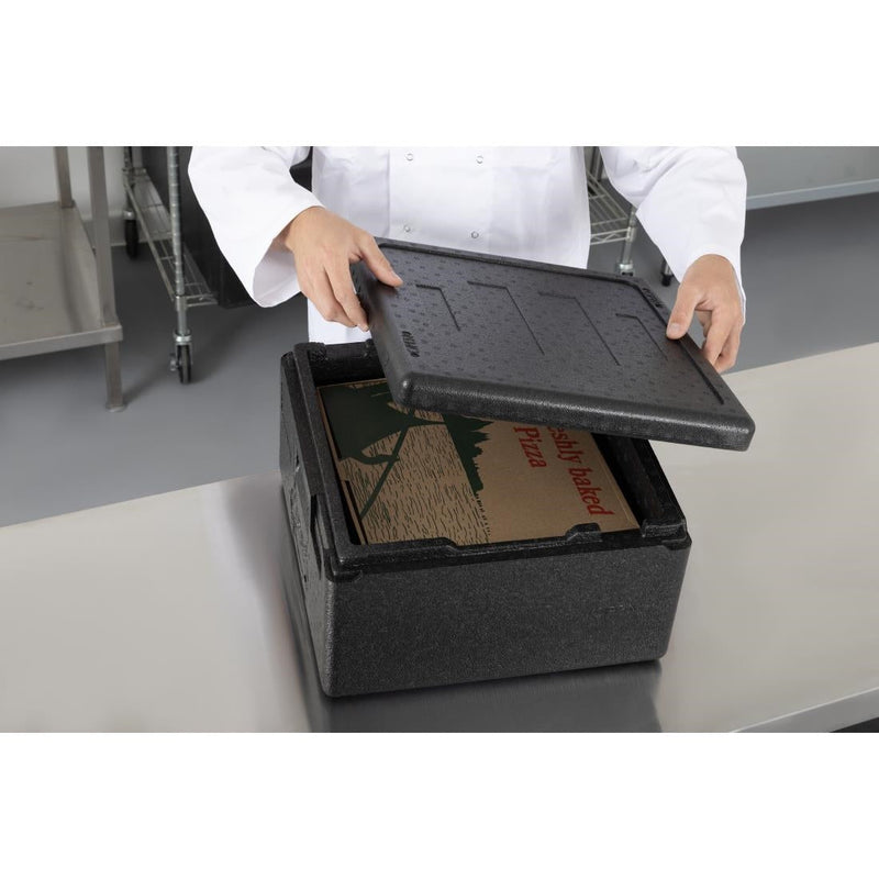 Vogue Insulated EPP Pizza Storage & Food Transport Box 22Ltr 4 Pizza Capacity DX992