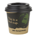 Fiesta Compostable Espresso Cup Lids 114ml / 4oz (Pack of 50) DY982