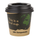 Fiesta Compostable Espresso Cup Lids 114ml / 4oz (Pack of 50) DY982