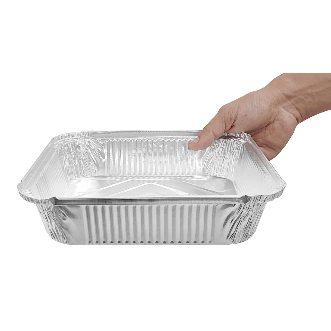 Fiesta Recyclable Deep Foil Containers 2100ml (Pack of 200) DZ892