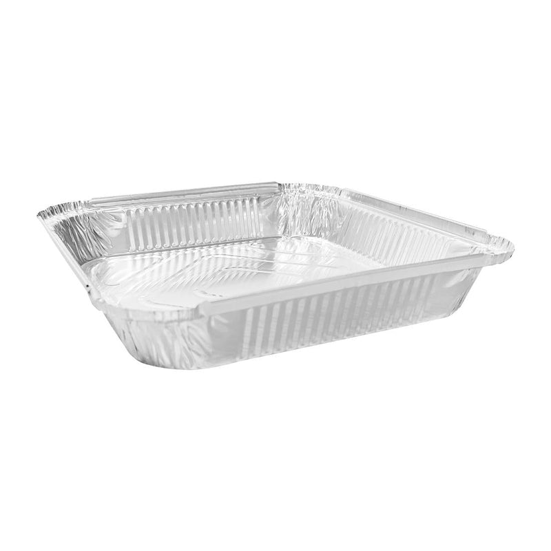 Fiesta Recyclable Shallow Foil Containers 1580ml (Pack of 200) DZ893